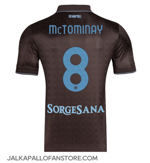 SSC Napoli Scott McTominay #8 Kolmaspaita 2025-26 Lyhythihainen SSC Napoli Scott McTominay #8 Kolmaspaita 2025-26 Lyhythihainen